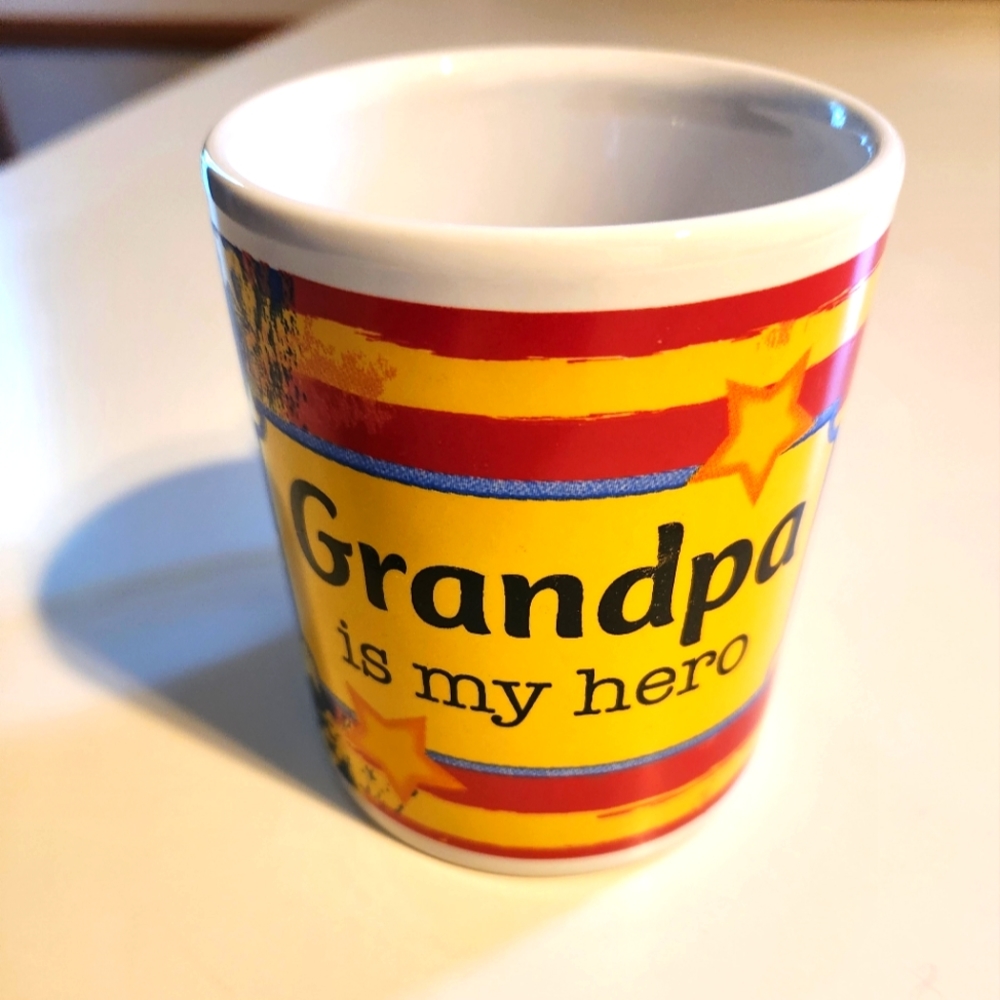 Coffee Mug Grandpa is My Hero